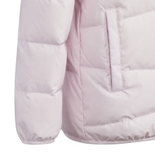 adidas Winter-Isolationsjacke Frosty (gefüttert, mit Kapuze) pink Kinder